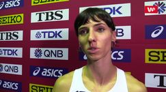 Mistrzostwa świata w lekkoatletyce Doha 2019: Anna Kiełbasińska: To był bieg na rekord Polski