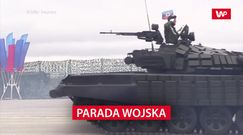 Parada wojskowa na wschodzie Ukrainy