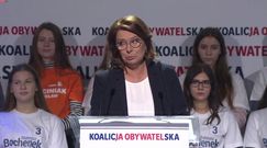 Małgorzata Kidawa-Błońska ostrzega: PiS znalazł nowego wroga