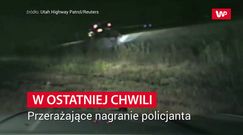 Brawurowa akcja policjanta. Decydowały sekundy