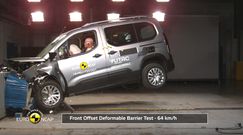 Pegueot Rifter: test Euro NCAP