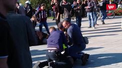 Lublin. Policja nie patyczkuje się z chuliganami. Zobacz wideo z zatrzymania