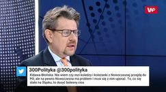 Piotr Misiło o przejściu Kałuży do PiS. "W Nowoczesnej chciano zamieść tę sprawę pod dywan"