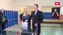 Kacper Płażyński zagłosowałw II turze wyborów samorządowych 