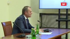 Donald Tusk odpowiada na pytania dotyczące syna i jego zatrudnienia w liniach OLT