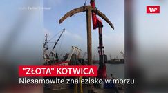 "Złota" kotwica. Niesamowite znalezisko w morzu