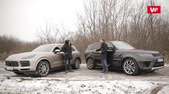 3 zadania: Porsche Cayenne E-Hybrid vs Range Rover Sport P400e - porównanie hybrydowych SUV-ów