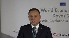  "Mamy potencjał, by tworzyć innowacje". Prezydent Duda w Davos