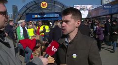 Pokojowy protest rolników: rozdają jabłka. Mają swój cel