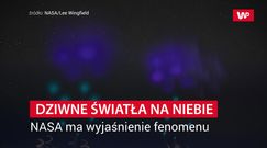 Podejrzane światła na niebie. Jest komentarz NASA