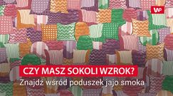 Znajdź wśród poduszek jajo smoka