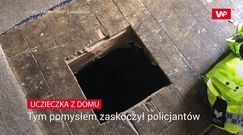 Ucieczka z domu. Tym pomysłem zaskoczył policjantów