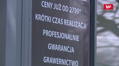 Zobacz, jak stawiają Twój nagrobek. Kontrowersyjna usługa w stolicy