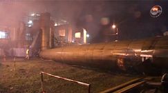Bolesławiec: Orkan powalił 45-metrowy komin