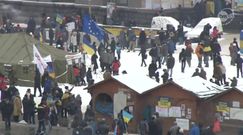 Milicja blokuje wjazd na Majdan
