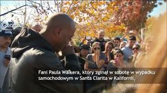 Fani Paula Walkera zbierają się na miejscu tragedii