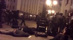 Brutalne pobicie demonstrantów przez 'Berkut'