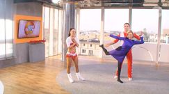 Jolanta Pieńkowska tańczy na wizji