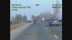 148 km/h  po ulicach Torunia