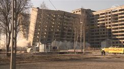 Wyburzono skrzydło szpitala w Zabrzu