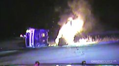 Uratował życie policjantowi