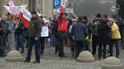 Protesty osób niesłyszących w Warszawie
