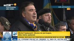 Saakaszwili: Działania Putina są barbarzyństwem