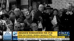 Jan Lityński o współpracy ze Zbigniewem Romaszewskim