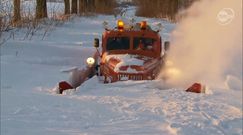 Radziecki sprzęt walczy ze śniegiem na Lubelszczyźnie
