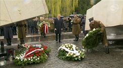 Donald Tusk złożył kwiaty na Powązkach