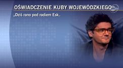 Kuba Wojewódzki oblany żrącą substancją