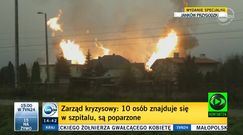 Wybuch gazu koło Ostrowa Wielkopolskiego