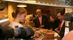 Spacer Johna Kerry'ego po Warszawie