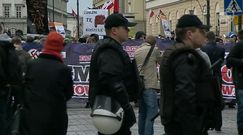 Demonstracja antyfaszystów w Warszawie