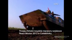 Rosyjsko-chińskie manewry w Czelabińsku