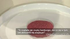 Pierwszy hamburger z probówki