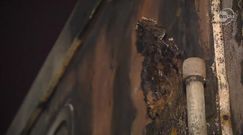 Pożar pociągu na Dworcu Głównym w Gdańsku