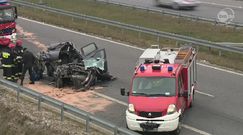Tragiczny wypadek na autostradzie A2