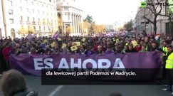 Hiszpania: 100 tysięcy ludzi wyszło na ulicę