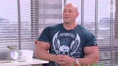 Rusin zachwyca się kulturystą na wizji