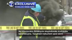 Eksplozja studzienki kanalizacyjnej w Nowym Jorku