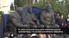 Pomnik upamiętniający 70. rocznicę konferencji jałtańskiej