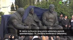 Pomnik upamiętniający 70. rocznicę konferencji jałtańskiej