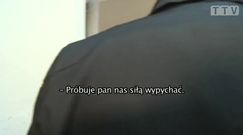 Spięcie ojca Żmudy Trzebiatowskiej z reporterem