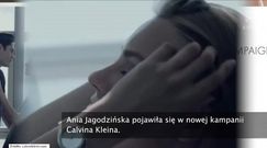 Ania Jagodzińska w kampanii Calvina Kleina
