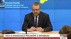 Trwa ewakuacja Polaków z Donbasu