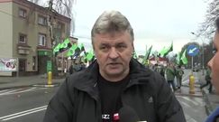 Brzeszcze: blokada drogi przed kopalnią