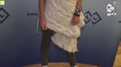 Monika Pietrasińska na imprezie promującej... laser