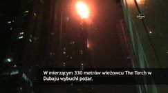 Płonie jeden z najwyższych wieżowców świata 