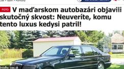 Auto Michaela Schumachera na sprzedaż